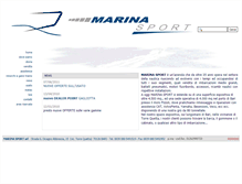 Tablet Screenshot of marinasportbari.it